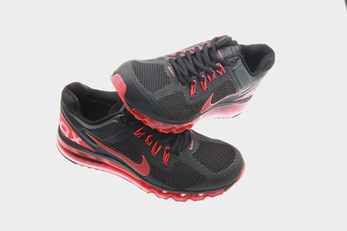 Nike Air Max 2013 Mens Shoes Black Red New (2)